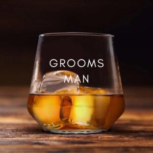 Glass Tumbler - Groomsman