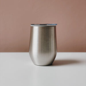 Coffee & Wine Tumbler - Silver