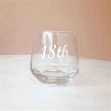 Glass Tumbler - 18th