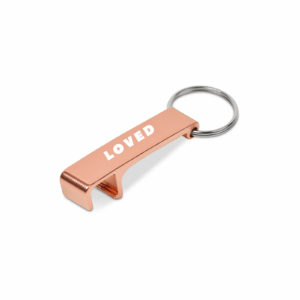 Key ring - Loved Rose Gold Key Ring