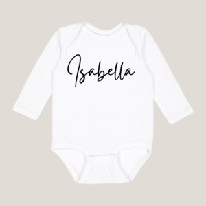 Personalised Baby Onesie