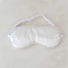 Eye Cover (white satin)