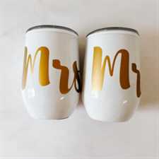 Personalised Wine & Coffee Tumbler