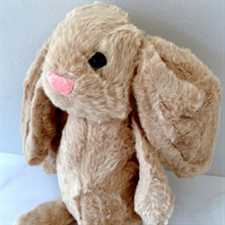 Baby Soft Toy Brown Bunny