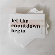 'Let the countdown begin'  - Post Card