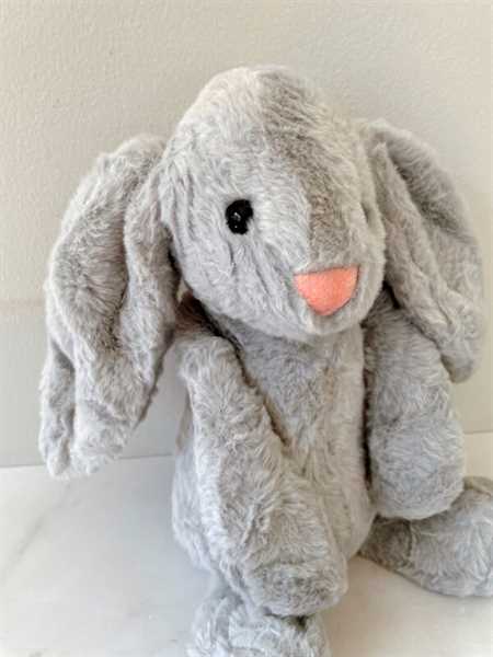 Baby Soft Toy Grey Bunny - To Be Gift Boxes