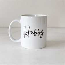 Mug - Hubby (Cursive)