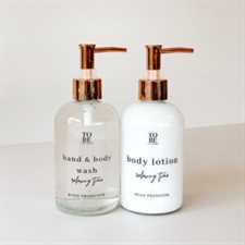 Body Product - TO BE Rose Gold Lotion & Wash Combo 500ml