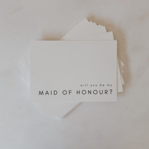 'Maid of Honour?'  - Post Card