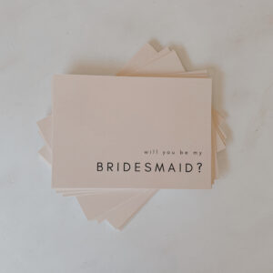 'Bridesmaid ?'  - Post Card