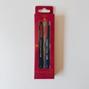 Stationery - Queen Bee Pen Set (You Are The Bees Knees) - 2 x Pens