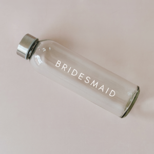 Bottle - BRIDESMAID (Clear)