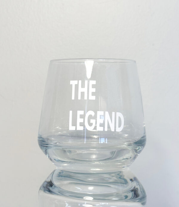 Glass Tumbler - The Legend