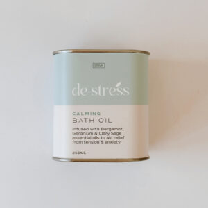 Body Product -Wellness De - Stress Bath Oil Tin (250ml