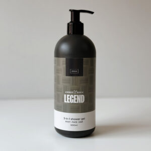 Body Product -LEGEND 3-in-1 Shower Gel 500ml (Face, Hair, Body)