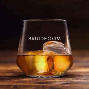 Glass Tumbler - BRUIDEGOM