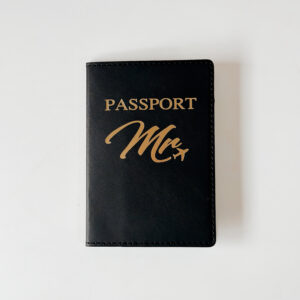 Card & Passport Case Black - Mr