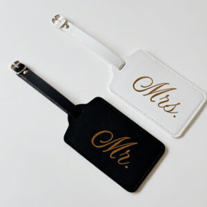 Luggage Tags - Mr & Mrs Set