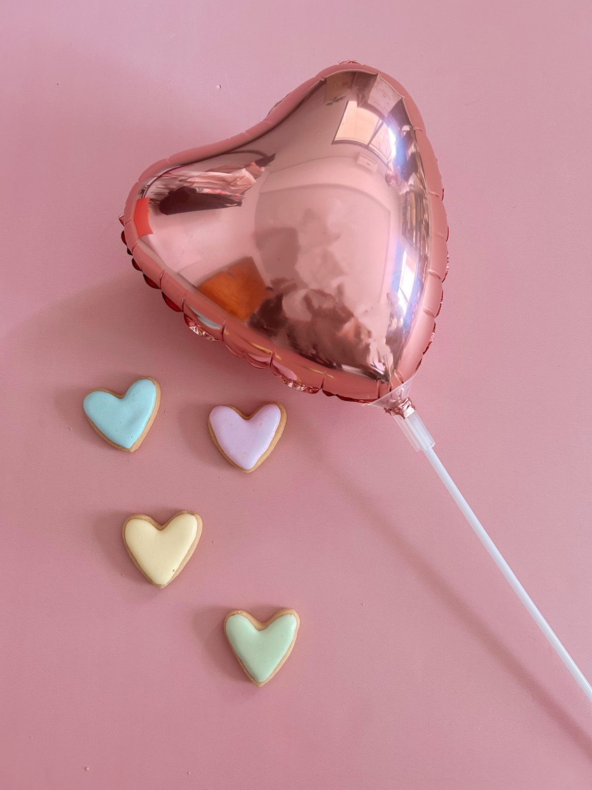 ️Valentine's Heart balloon and cookies (Pre Order Gauteng Only) To