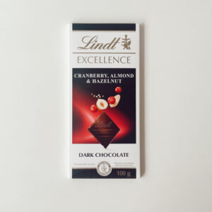 Sweet Treat - Lindt Slab Cranberry, Almond & Hazelnut Dark Chocolate