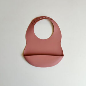 Baby Bib -  Silicone Pink