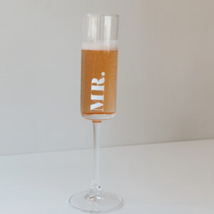 Champagne Glass - Mr