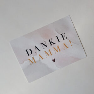 Dankie Mamma !'  - Post Card