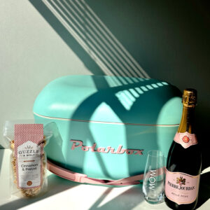 Polar Box - Pink with Turquoise Strap (20L)