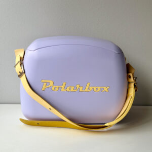 Polar Box - Lilac with Yellow Strap & 2 Lunch Boxes (6L)