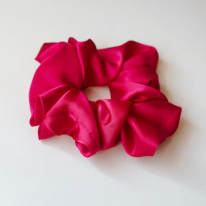 Hair Scrunchie - Barbie Pink