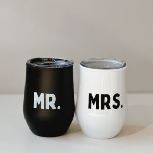 Coffee & Wine Tumbler - Set (Mr & Mrs)