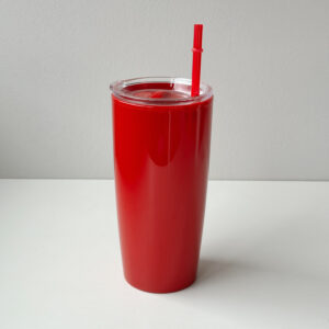 Straw Cup - Red