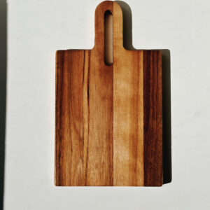 Wooden Cheese & Cutting Board with gap in handle (22cm x 17cm)