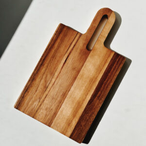 Wooden Cheese & Cutting Board with gap in handle (22cm x 17cm)