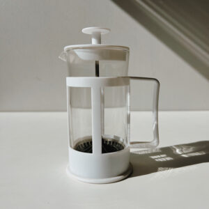 Coffee Plunger - White