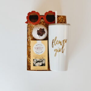 Flower Girl Sippy Cup Gift Box