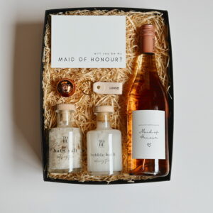 Ladies Wedding WINE-down Gift Box