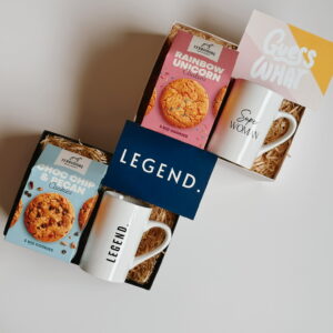 Budget Unisex Mug & Cookies Gift Box