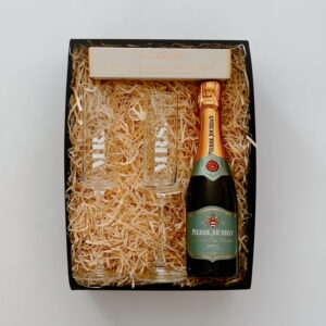 Unisex Couples Bubbly Gift Box