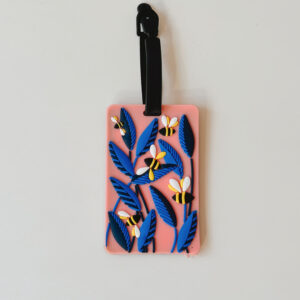 Luggage Tag - Pink and Blue