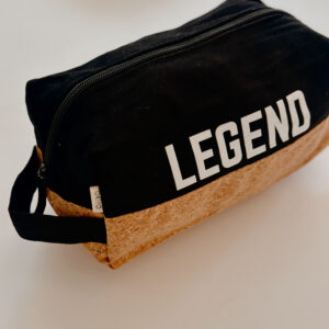 Men's toiletry bag - Legend (BLACK AND CORK)