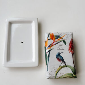 Body Product - A South African Celebration - 200g Soap & Ceramic Soap Dish (8 x 12cm)