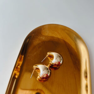 JEWELLERY - Gold Bubble Drop Earrings