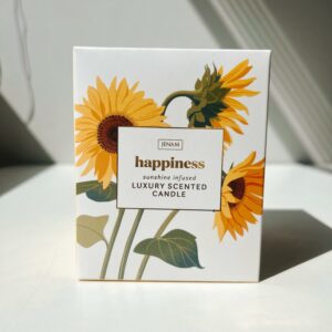 Candle Scented - Sunflower Scented Candle - 150g (7 x 10cm)