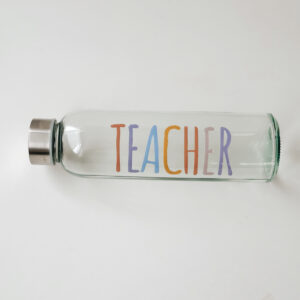 Bottle - TEACHER (Clear)