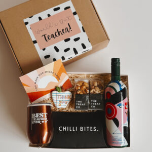 Teachers Wine and Treats Box