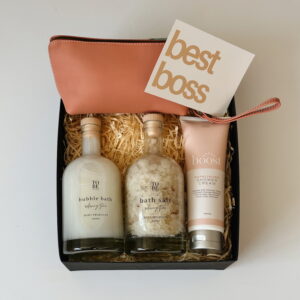 Ladies Luxury Leather Pamper Box