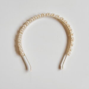 Alice Band - Medium sized Patterned Pearls