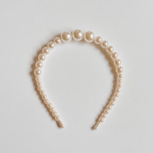 Alice Band - Mixed Size Pearls