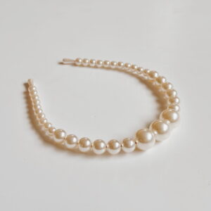 Alice Band - Mixed Size Pearls